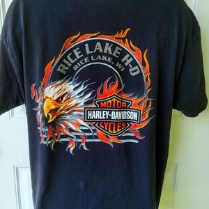 Men's XL Fatboys Rule Harley Tshirt